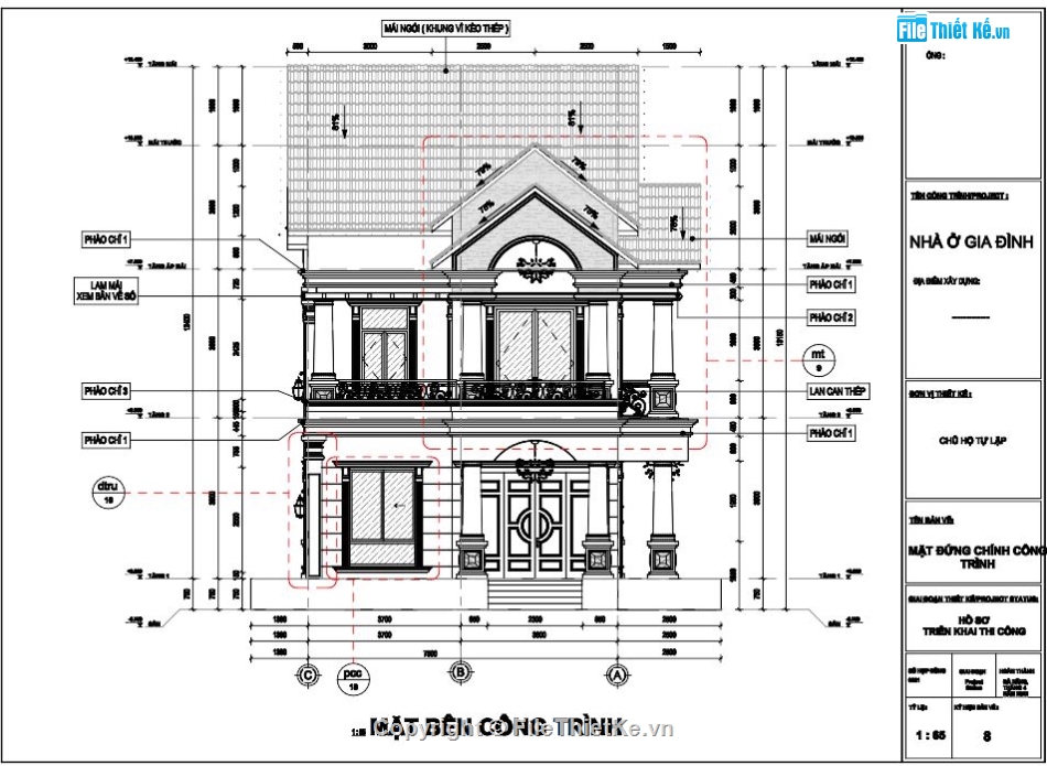 biệt thự 2 tầng revit,revit biệt thự 2 tầng cổ,biệt thự tân cổ revit,biệt thự tân cổ điển 2 tầng,file revit biệt thự 2 tầng